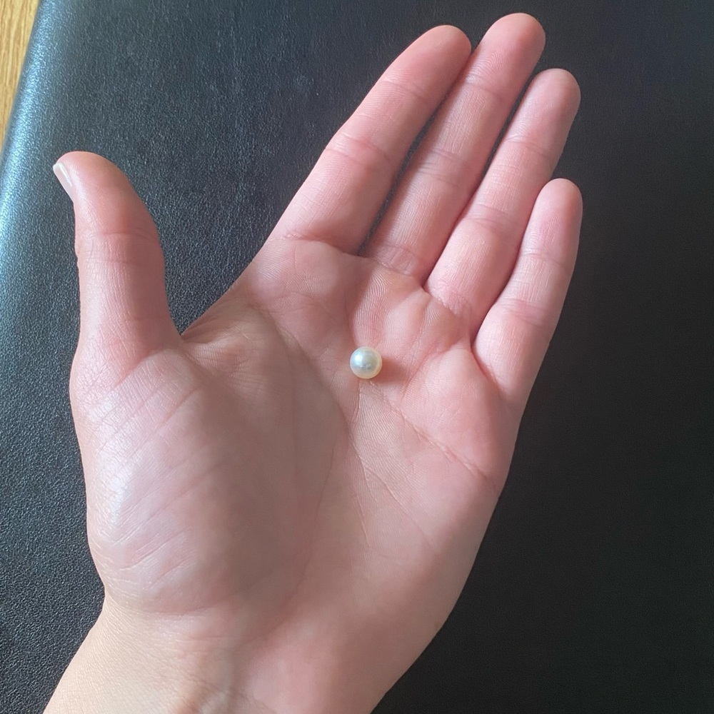 🤍🌊AUTHENTIC UNMODIFIED INTACT AKOYA PEARL🌊🤍